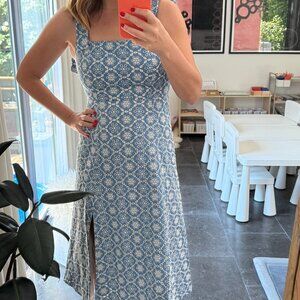Sezane Blue Dress